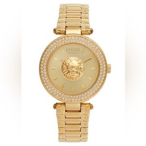 Versace, very attractive Gold tone watch, new never used. Elegant and sexy.